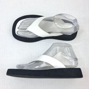 Tony Bianco Ives Milk Carpretto Platform Thong Sandals